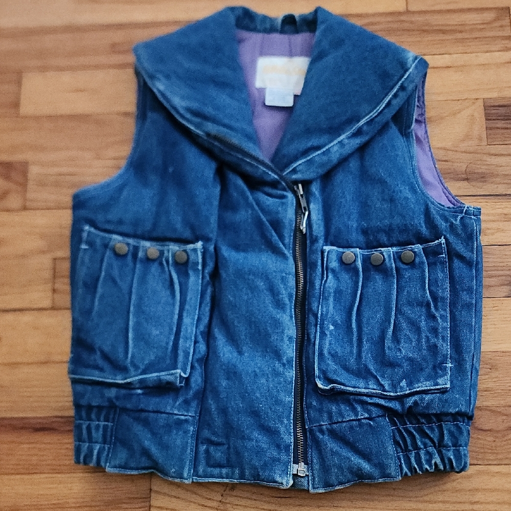 Vintage Kids Denim Vest